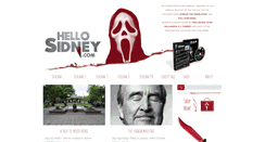 Desktop Screenshot of hellosidney.com